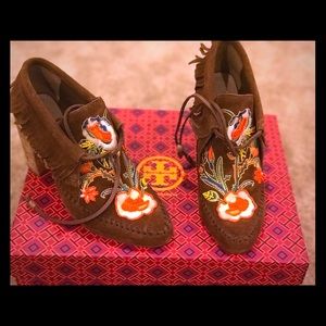 Brand New with Box Tory Burch Booties Size 6